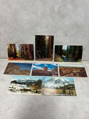 11 Vintage Postcards- 4-California 2-Nevada 2-Washington 3-Arizona